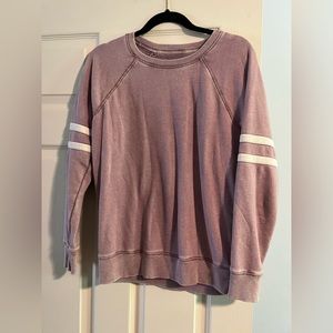 American eagle purple jegging fit sweatshirt